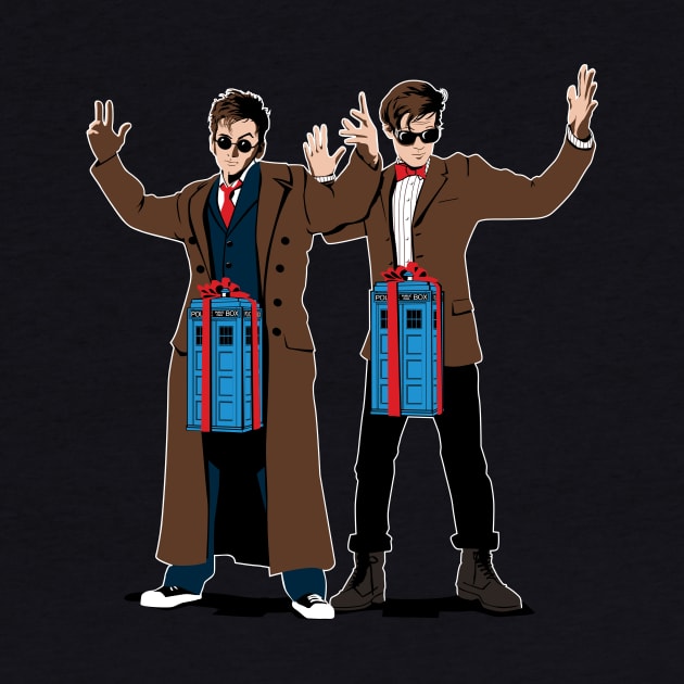 Doc In A Box: Tardis Lovers by crocktees